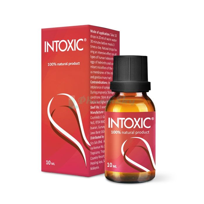 Intoxic - капли от паразитов в Ласе-Пальмасе-де-Гране-Канарии