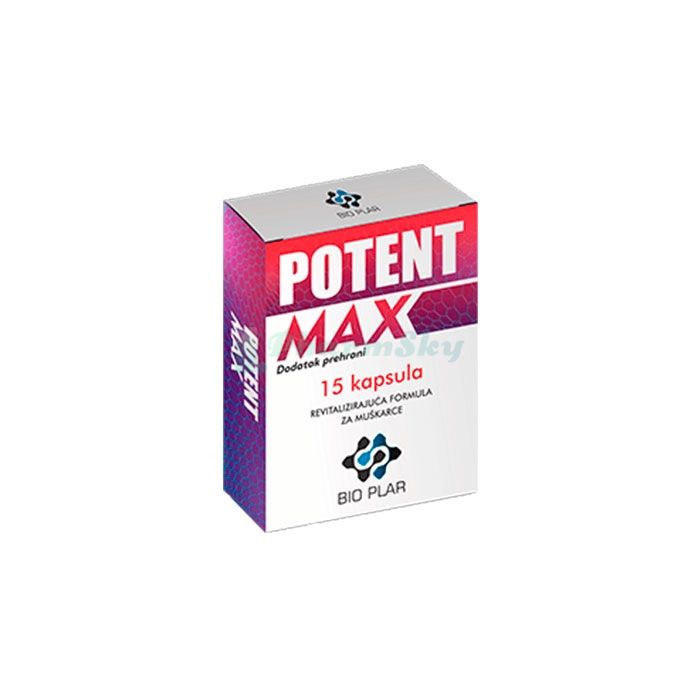 Potent Max - විභවය සඳහා කැප්සියුල වේලෙන්ජේ හි