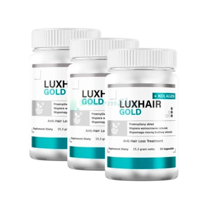 LuxHair Gold - капсулы для роста волос в Торуни