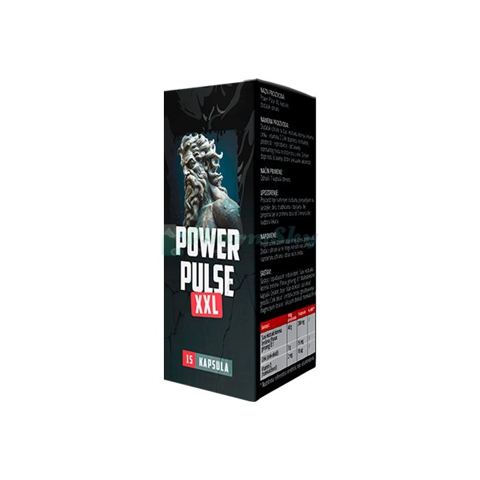 Power Pulse XXL - පිරිමි ලිබිඩෝ වැඩි දියුණු කරන්නා ලුසියා හි