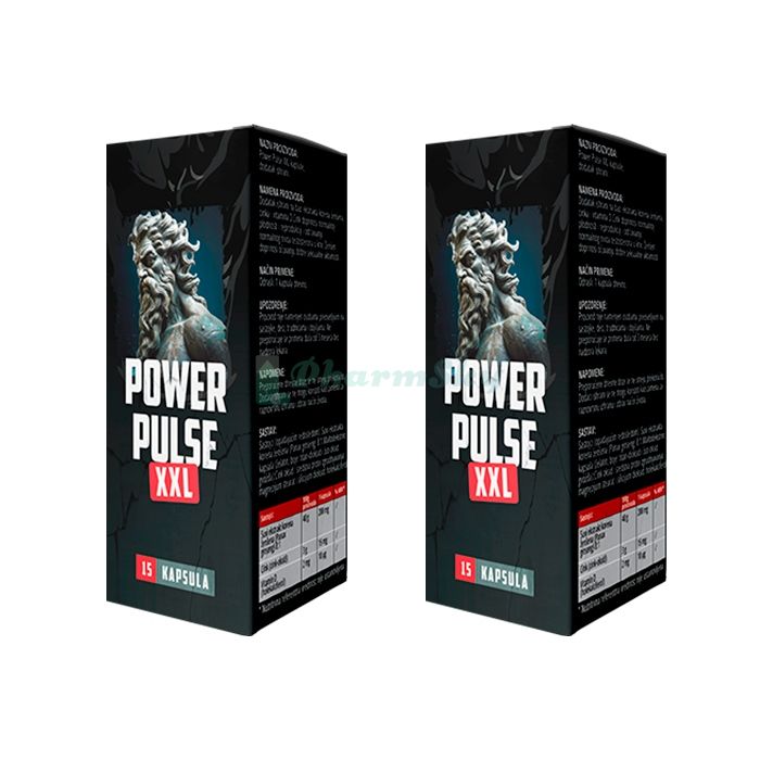 Power Pulse XXL - පිරිමි ලිබිඩෝ වැඩි දියුණු කරන්නා ලුසියා හි