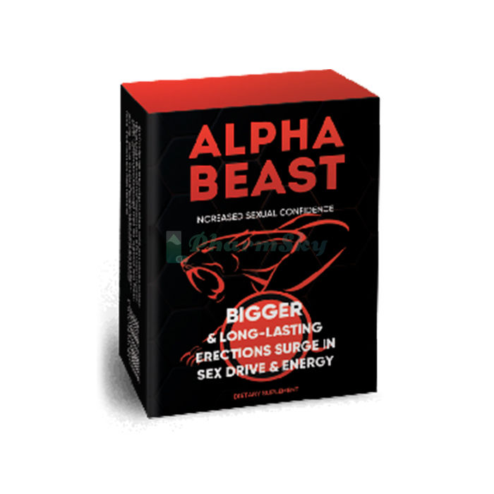 Alpha Beast caps - potenciador da libido masculina para faro