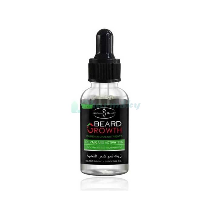 Beard Growth Oil - agente de crescimento de cabelo em ponte Delgada